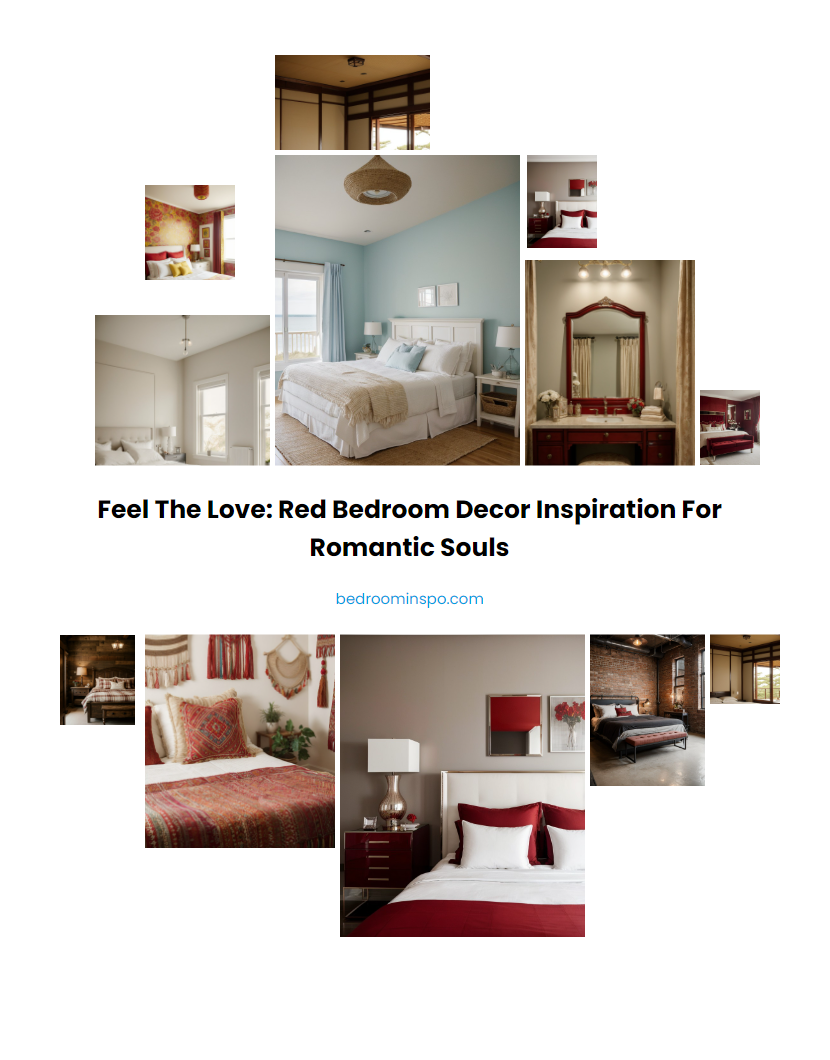 Feel the Love: Red Bedroom Decor Inspiration for Romantic Souls