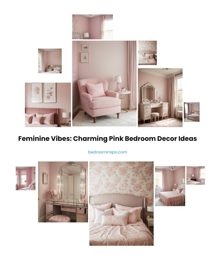 Feminine Vibes: Charming Pink Bedroom Decor Ideas