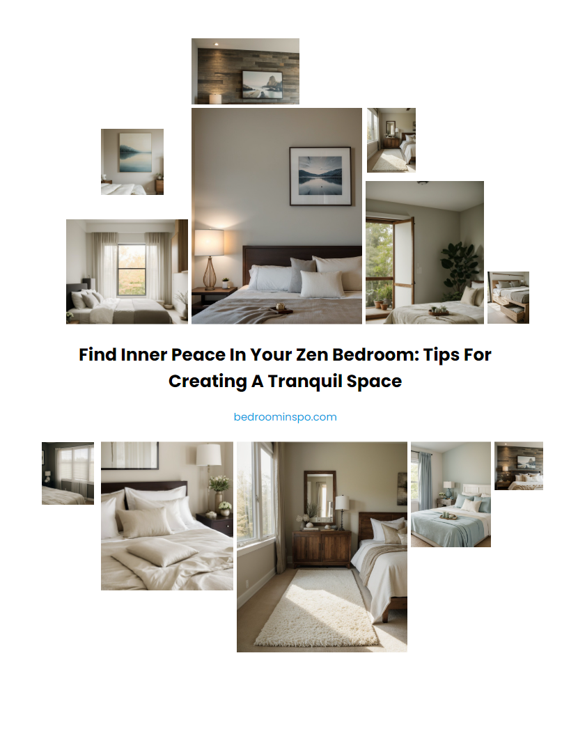 Find Inner Peace in Your Zen Bedroom: Tips for Creating a Tranquil Space