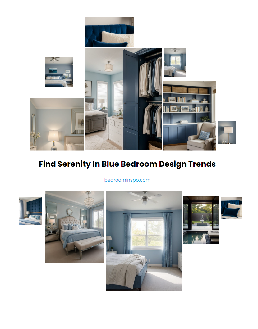 Find Serenity in Blue Bedroom Design Trends