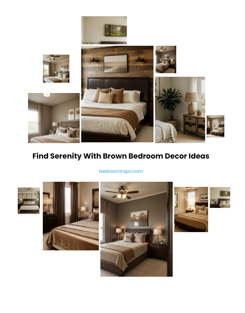 Find Serenity with Brown Bedroom Decor Ideas