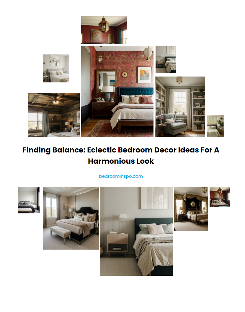 Finding Balance: Eclectic Bedroom Decor Ideas for a Harmonious Look