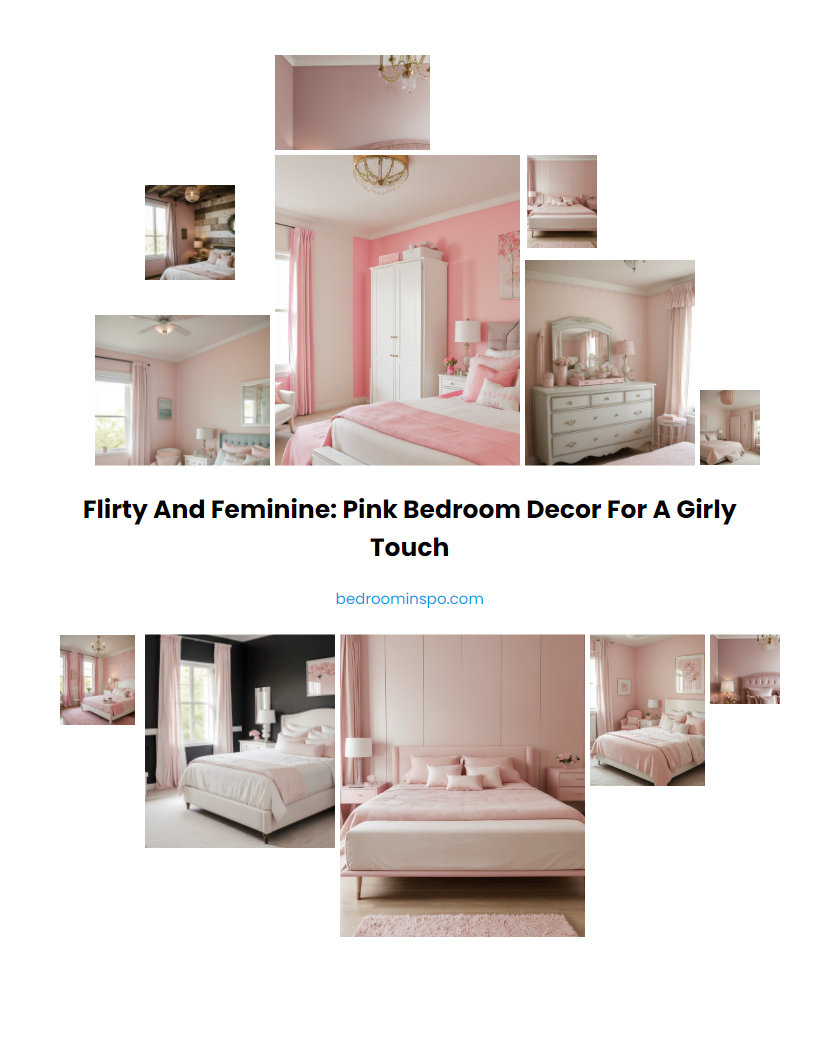 Flirty and Feminine: Pink Bedroom Decor for a Girly Touch