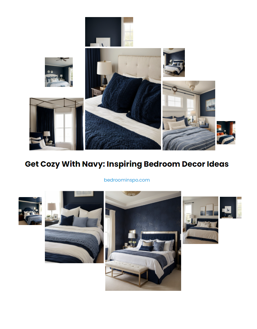 Get Cozy with Navy: Inspiring Bedroom Decor Ideas