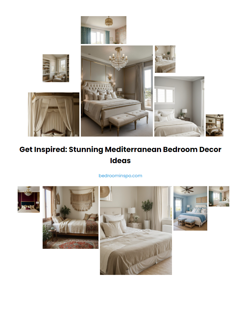 Get Inspired: Stunning Mediterranean Bedroom Decor Ideas