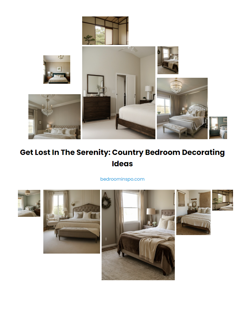 Get Lost in the Serenity: Country Bedroom Decorating Ideas