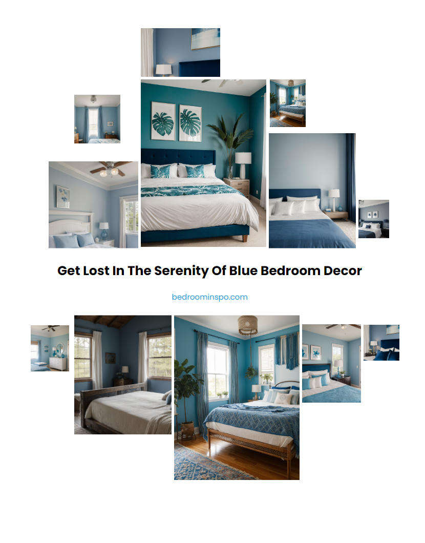 Get Lost in the Serenity of Blue Bedroom Decor