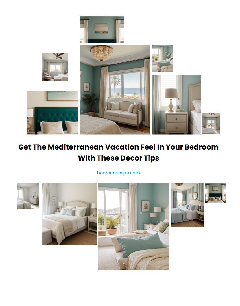 Get the Mediterranean Vacation Feel in Your Bedroom with These Decor Tips