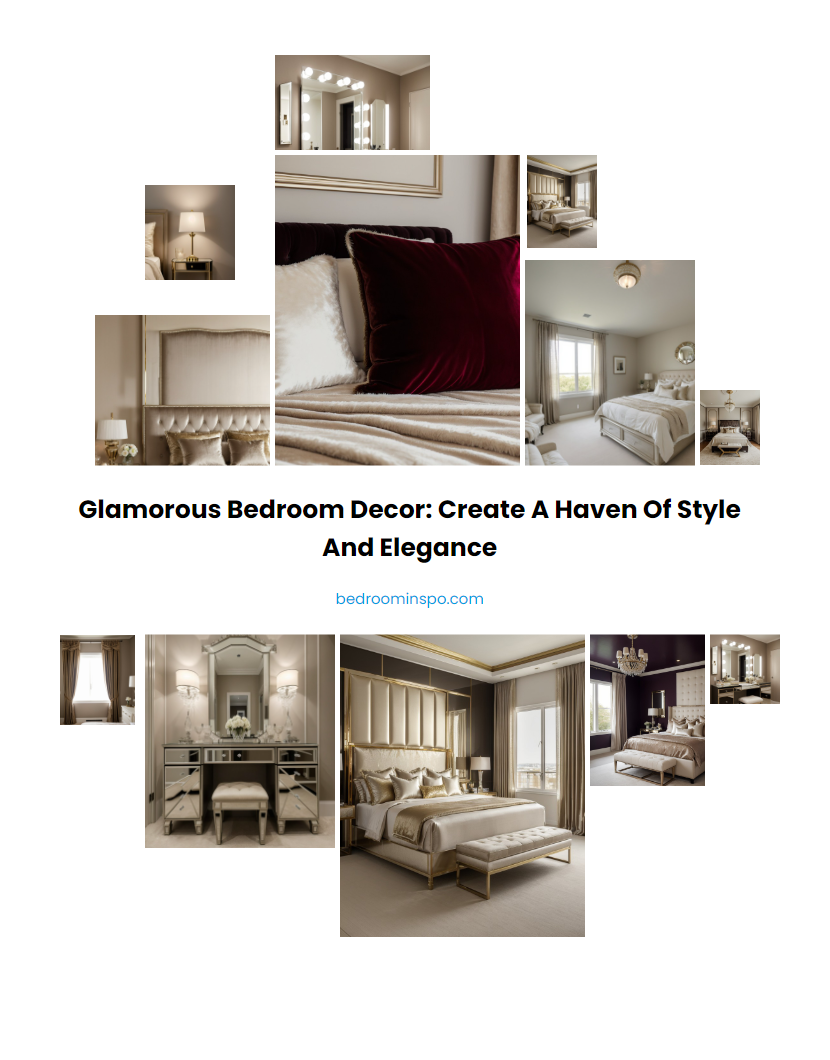 Glamorous Bedroom Decor: Create a Haven of Style and Elegance