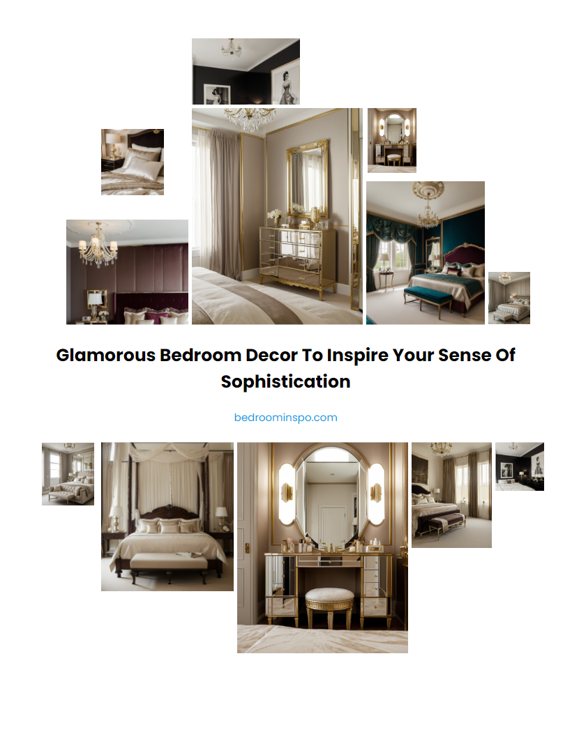 Glamorous Bedroom Decor to Inspire Your Sense of Sophistication