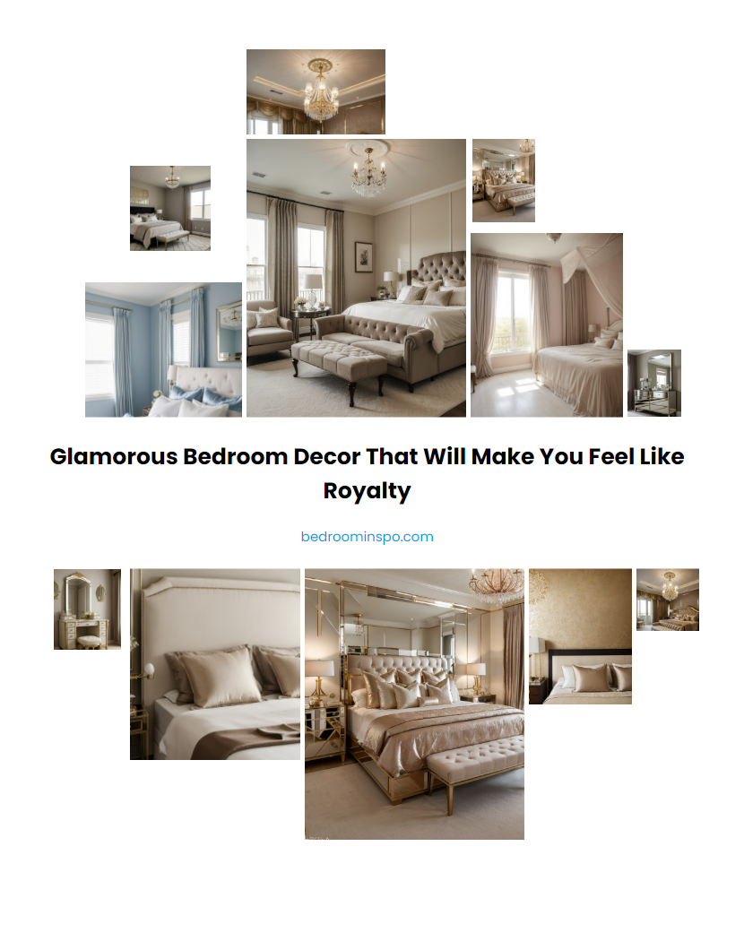 Glamorous Bedroom Decor that Will Make You Feel like Royalty