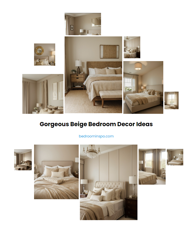 Gorgeous Beige Bedroom Decor Ideas