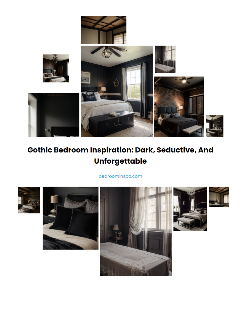 Gothic Bedroom Inspiration: Dark, Seductive, and Unforgettable