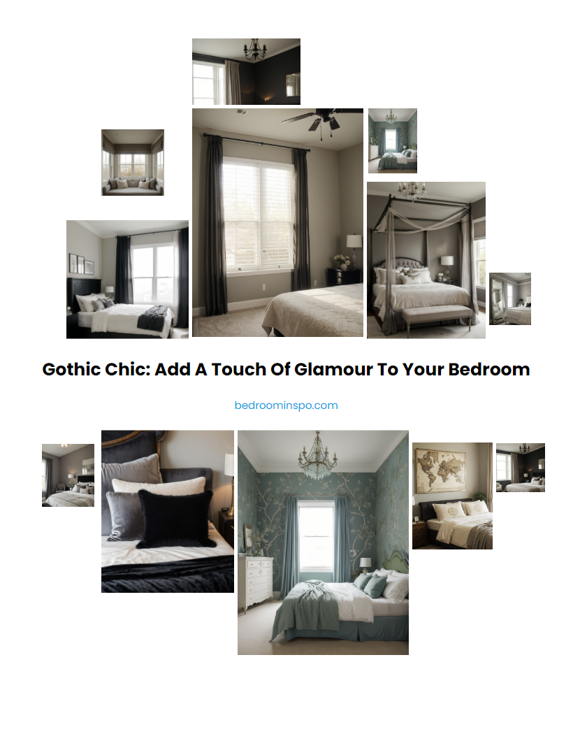 Gothic Chic: Add a Touch of Glamour to Your Bedroom