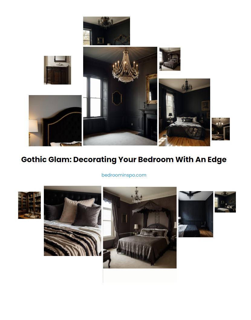 Gothic Glam: Decorating Your Bedroom with an Edge