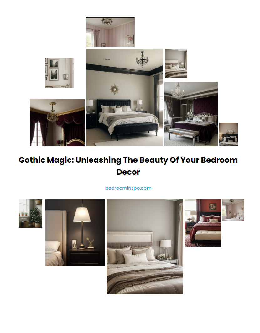 Gothic Magic: Unleashing the Beauty of Your Bedroom Decor