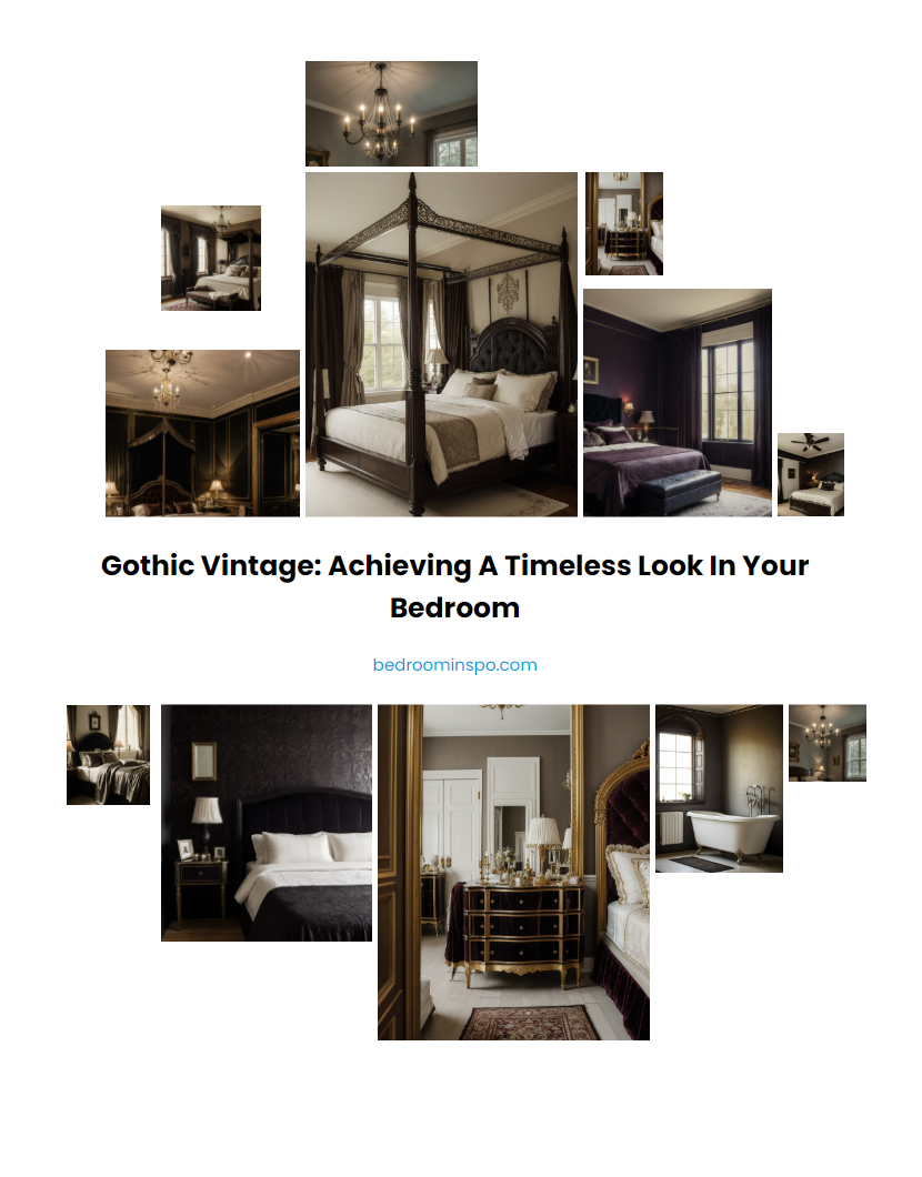 Gothic Vintage: Achieving a Timeless Look in Your Bedroom