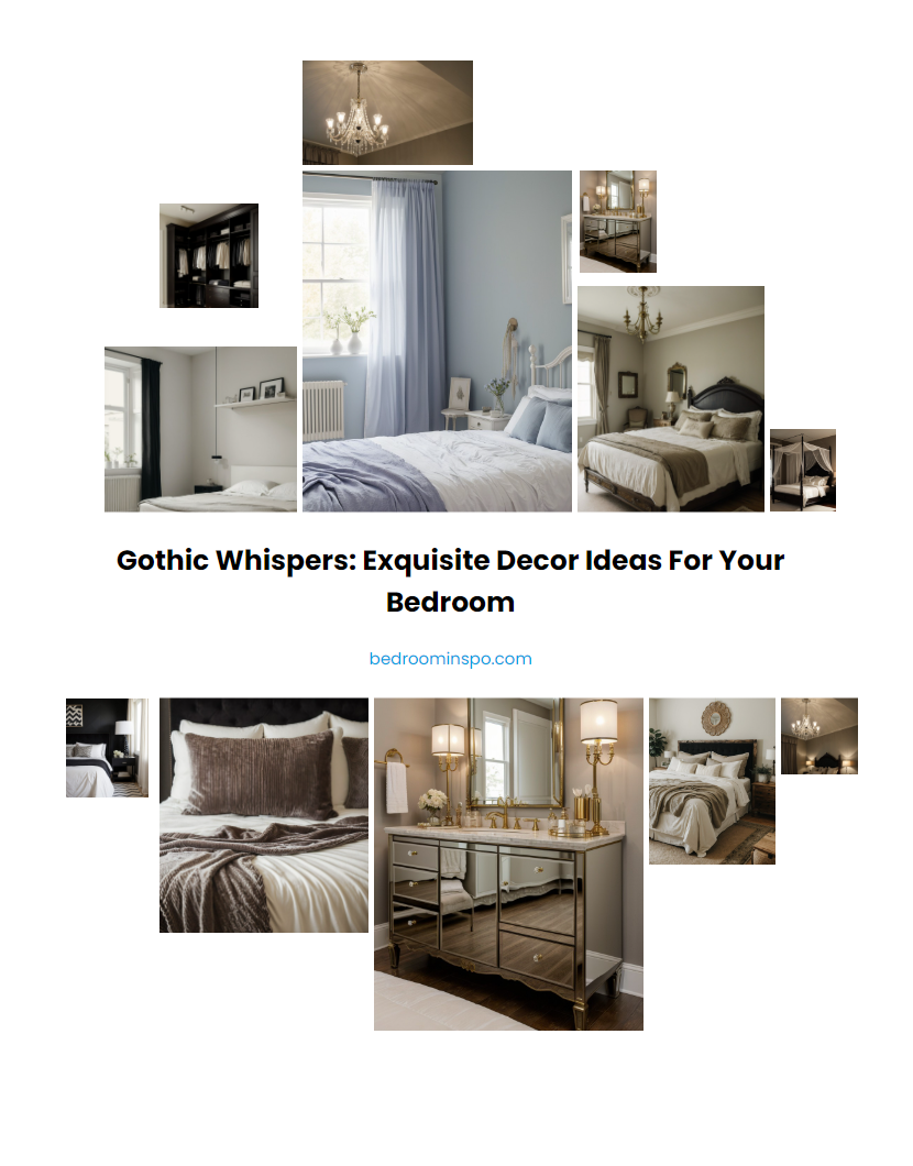 Gothic Whispers: Exquisite Decor Ideas for Your Bedroom