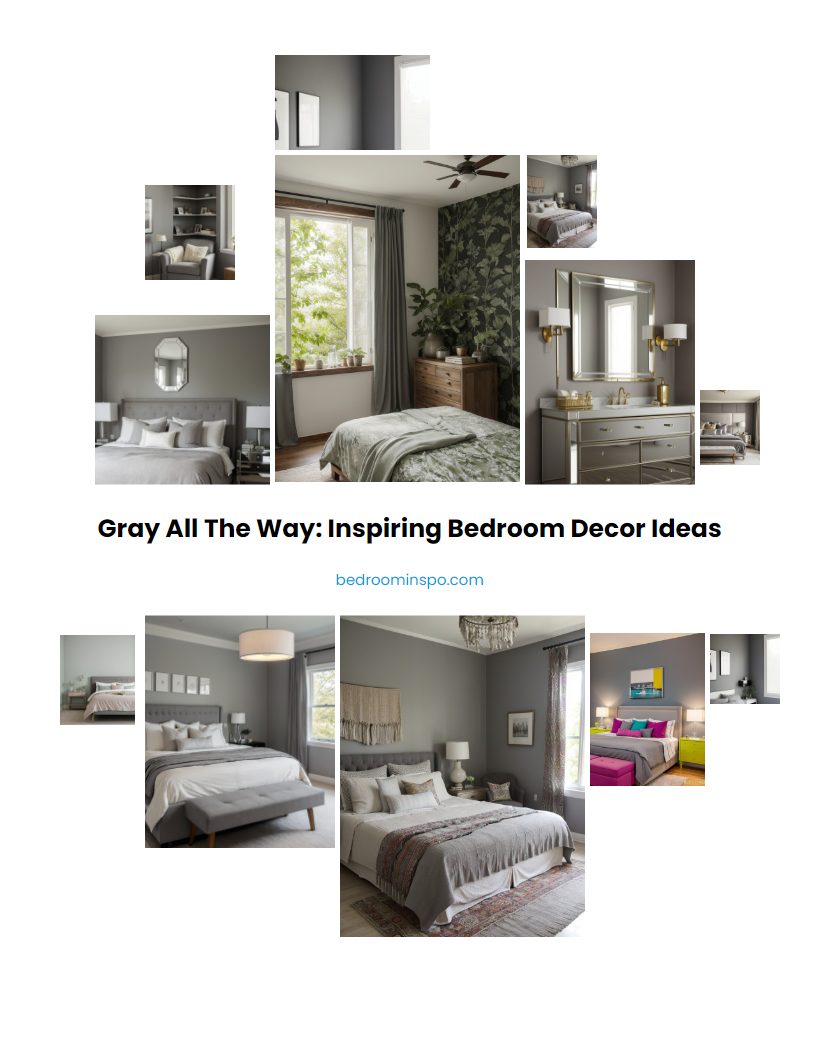 Gray All the Way: Inspiring Bedroom Decor Ideas