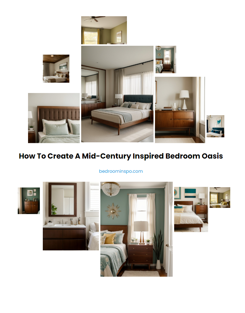 How to Create a Mid-Century Inspired Bedroom Oasis