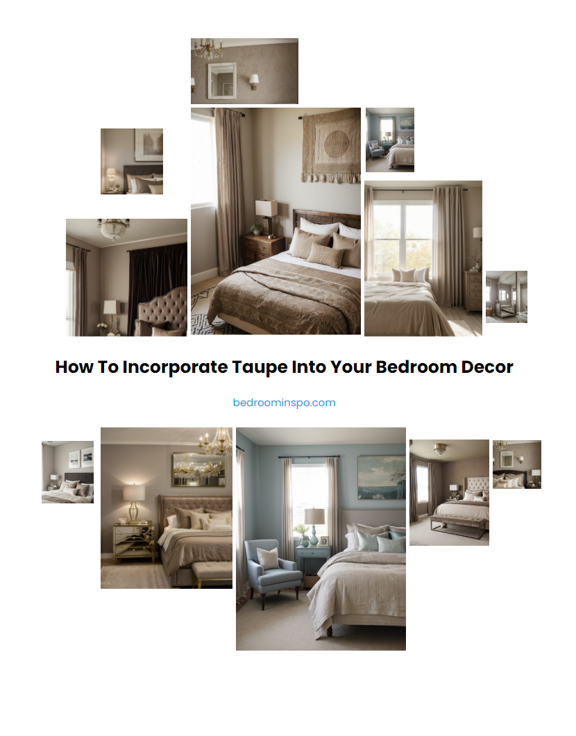 How to Incorporate Taupe into Your Bedroom Decor