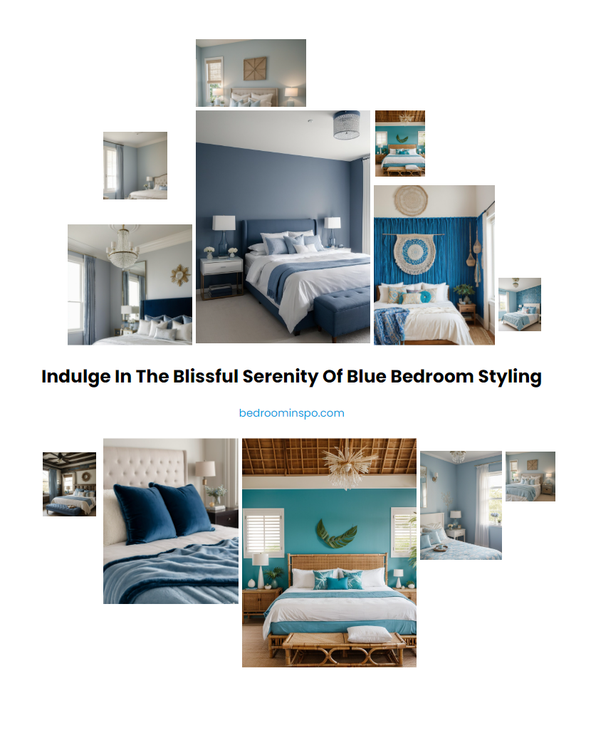 Indulge in the Blissful Serenity of Blue Bedroom Styling