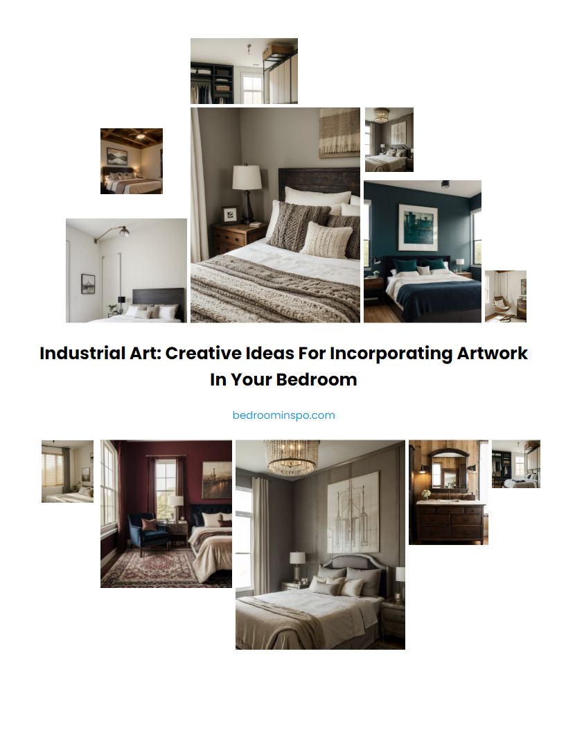 Industrial Art: Creative Ideas for Incorporating Artwork in Your Bedroom