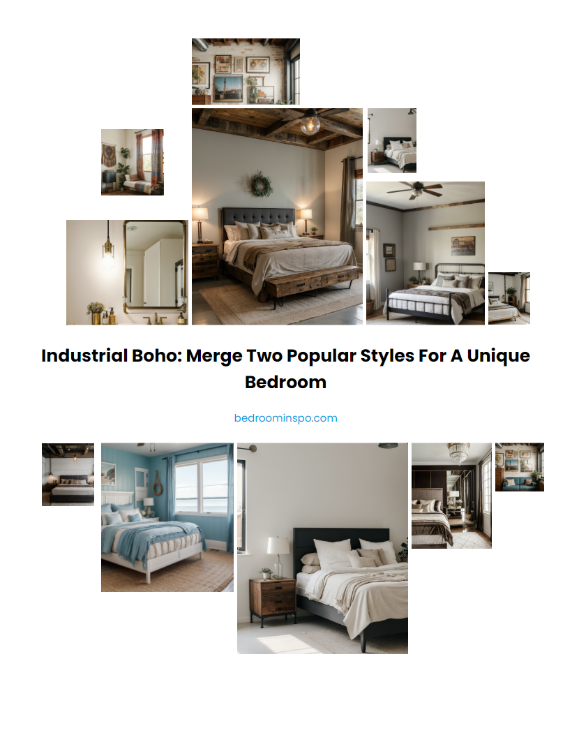 Industrial Boho: Merge Two Popular Styles for a Unique Bedroom