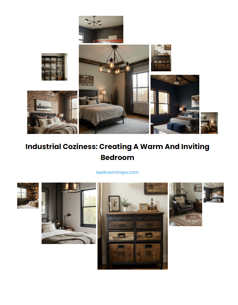 Industrial Coziness: Creating a Warm and Inviting Bedroom