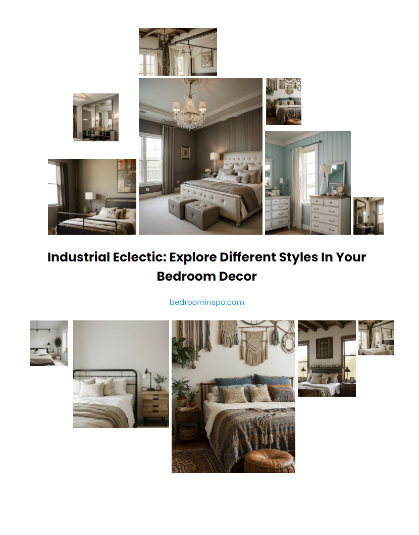 Industrial Eclectic: Explore Different Styles in Your Bedroom Decor