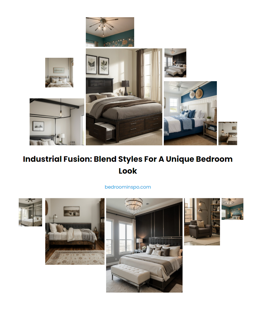 Industrial Fusion: Blend Styles for a Unique Bedroom Look