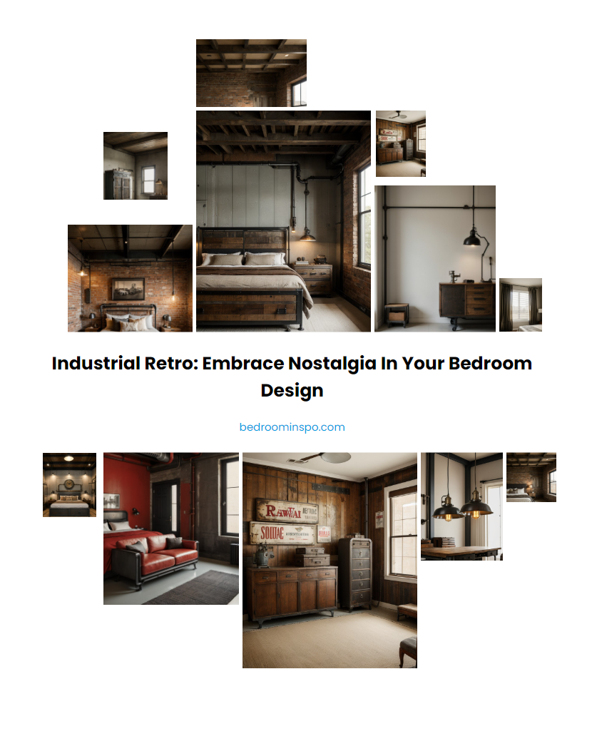 Industrial Retro: Embrace Nostalgia in Your Bedroom Design