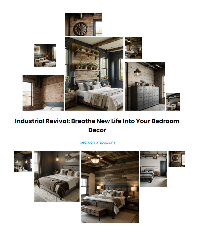 Industrial Revival: Breathe New Life into Your Bedroom Decor