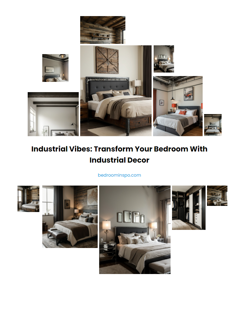 Industrial Vibes: Transform Your Bedroom with Industrial Decor