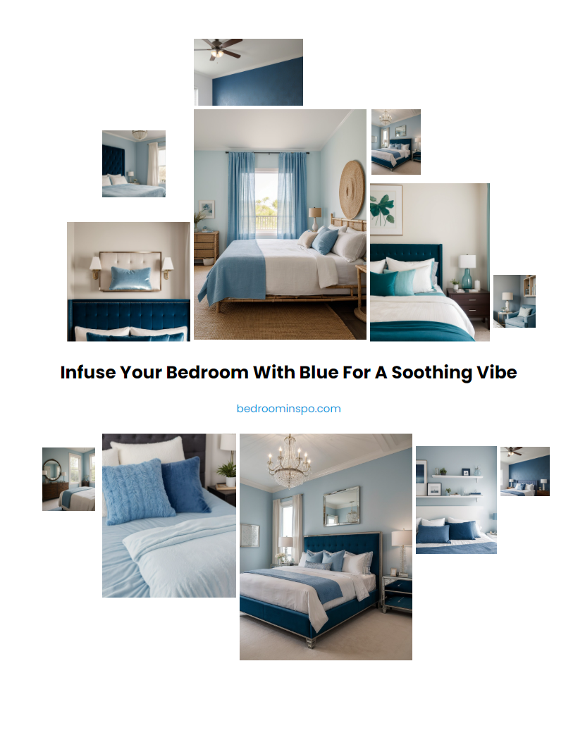 Infuse Your Bedroom with Blue for a Soothing Vibe