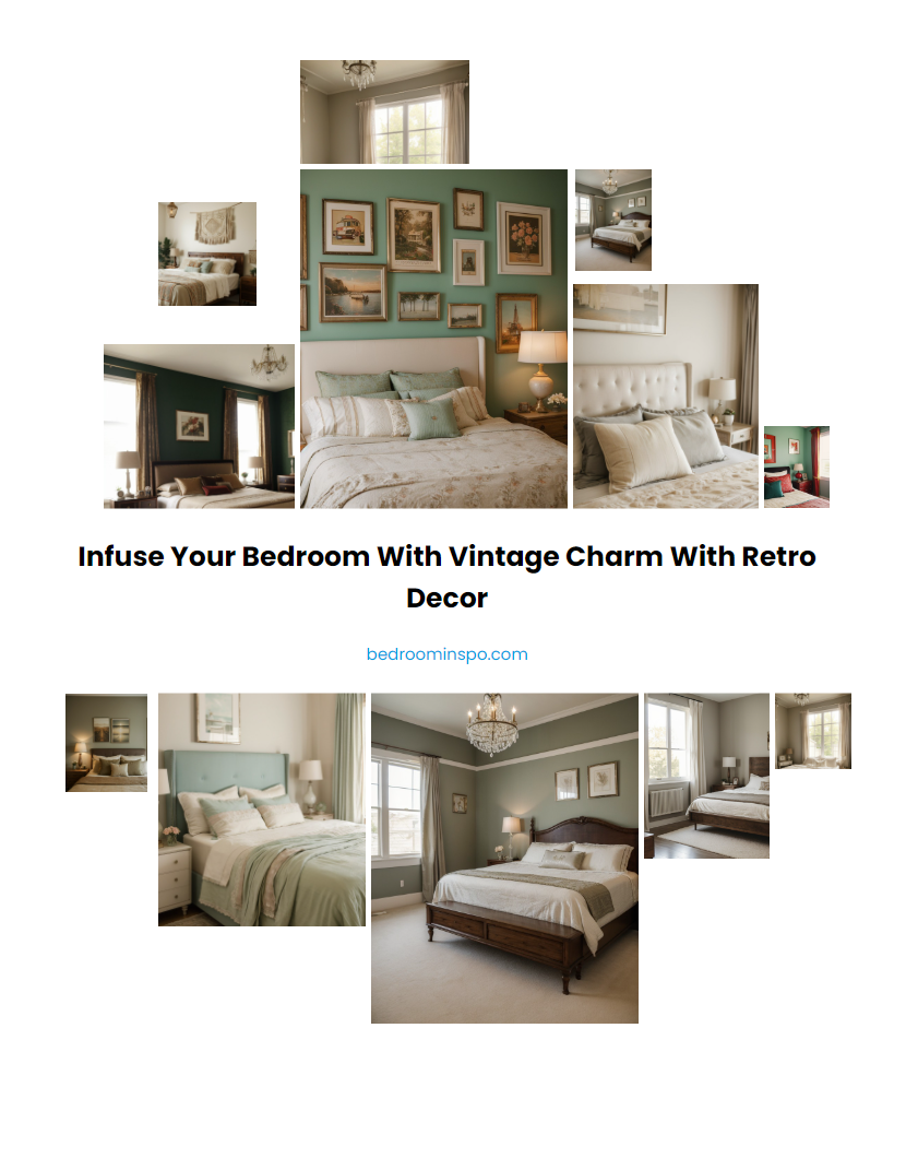 Infuse Your Bedroom with Vintage Charm with Retro Decor