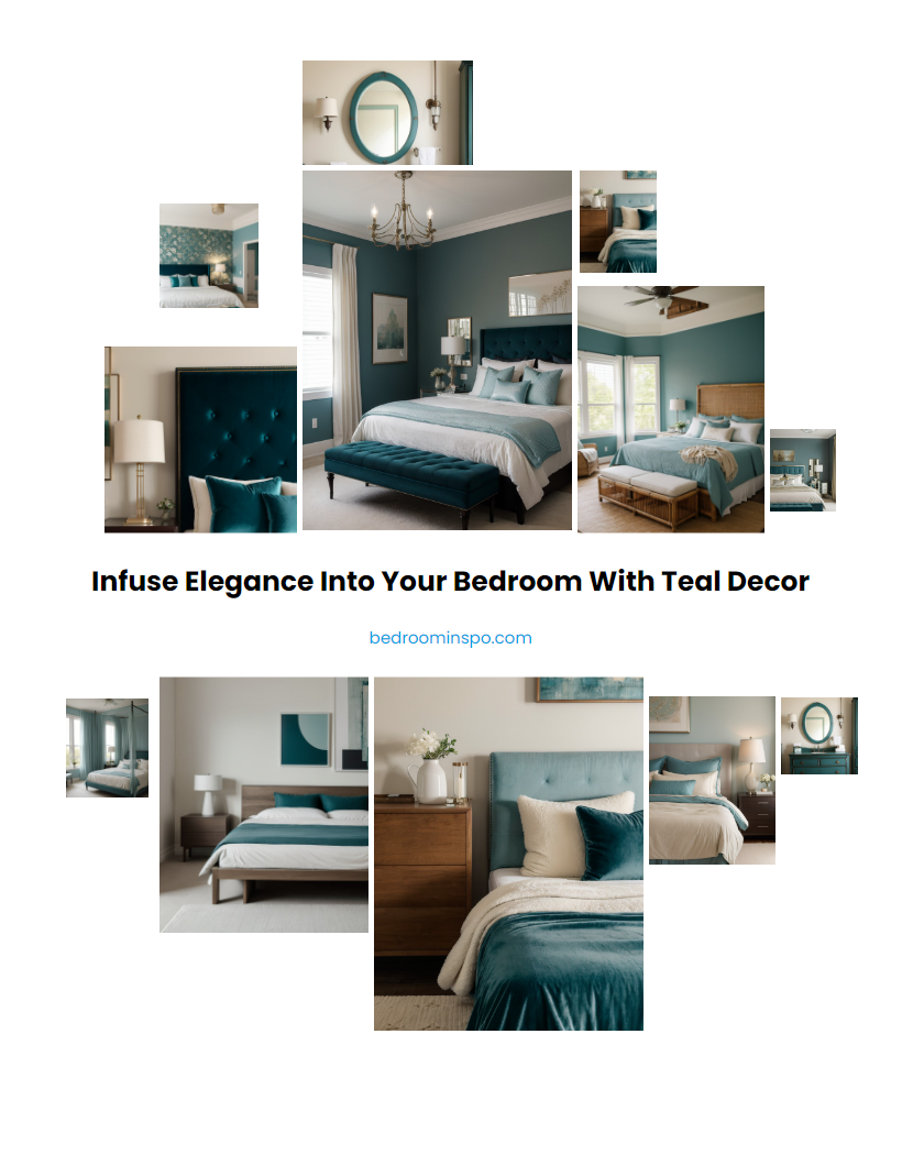 Infuse Elegance into Your Bedroom with Teal Decor