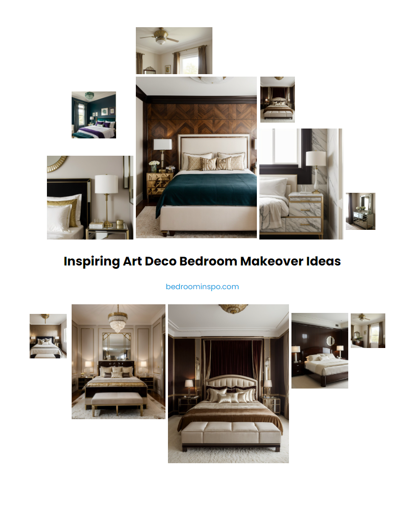 Inspiring Art Deco Bedroom Makeover Ideas