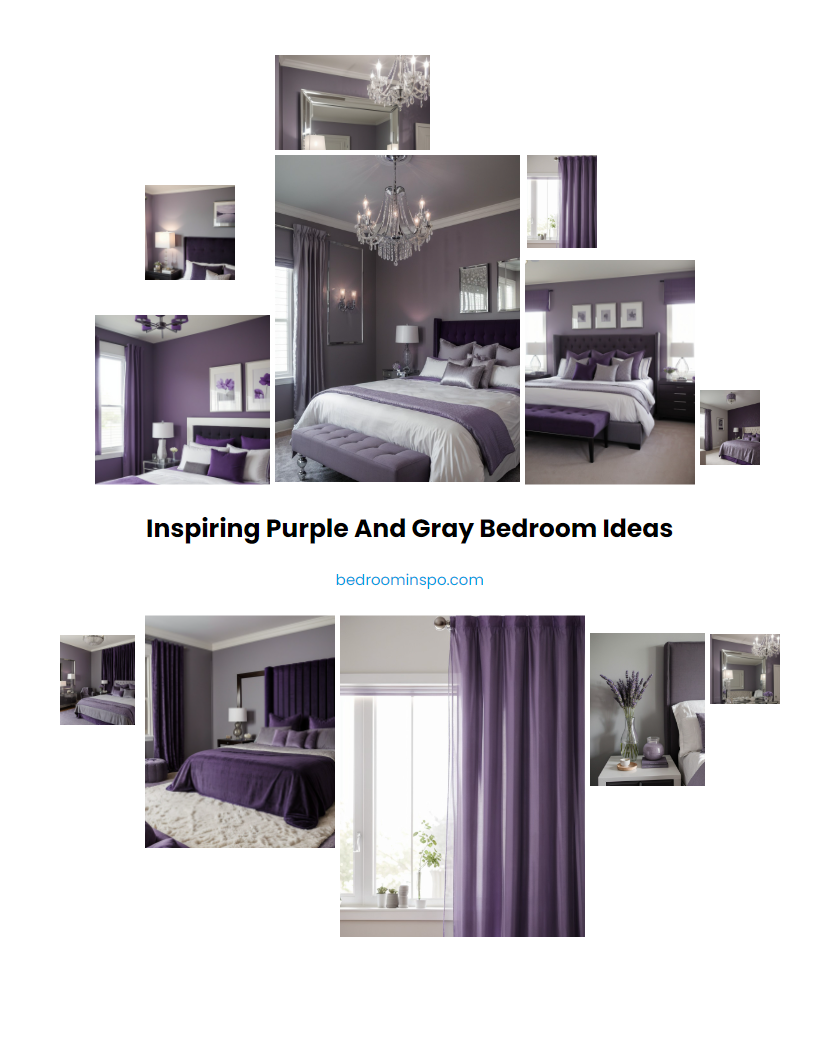 Inspiring Purple and Gray Bedroom Ideas