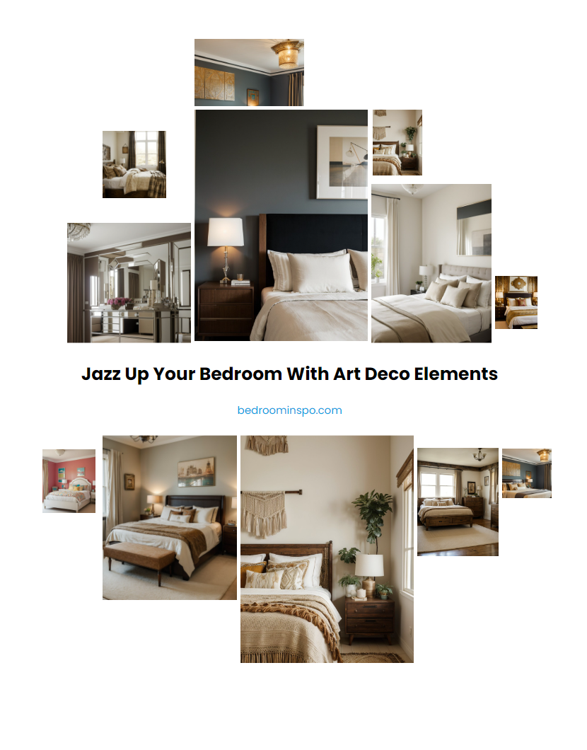 Jazz up Your Bedroom with Art Deco Elements