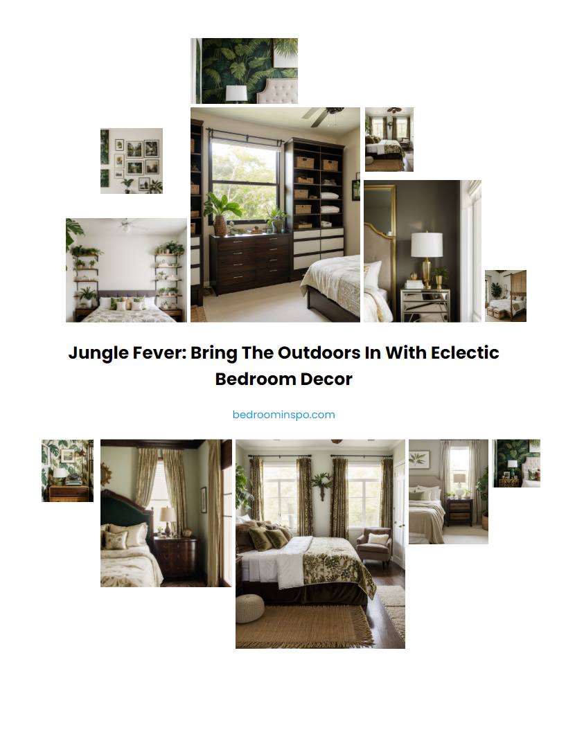 Jungle Fever: Bring the Outdoors In with Eclectic Bedroom Decor