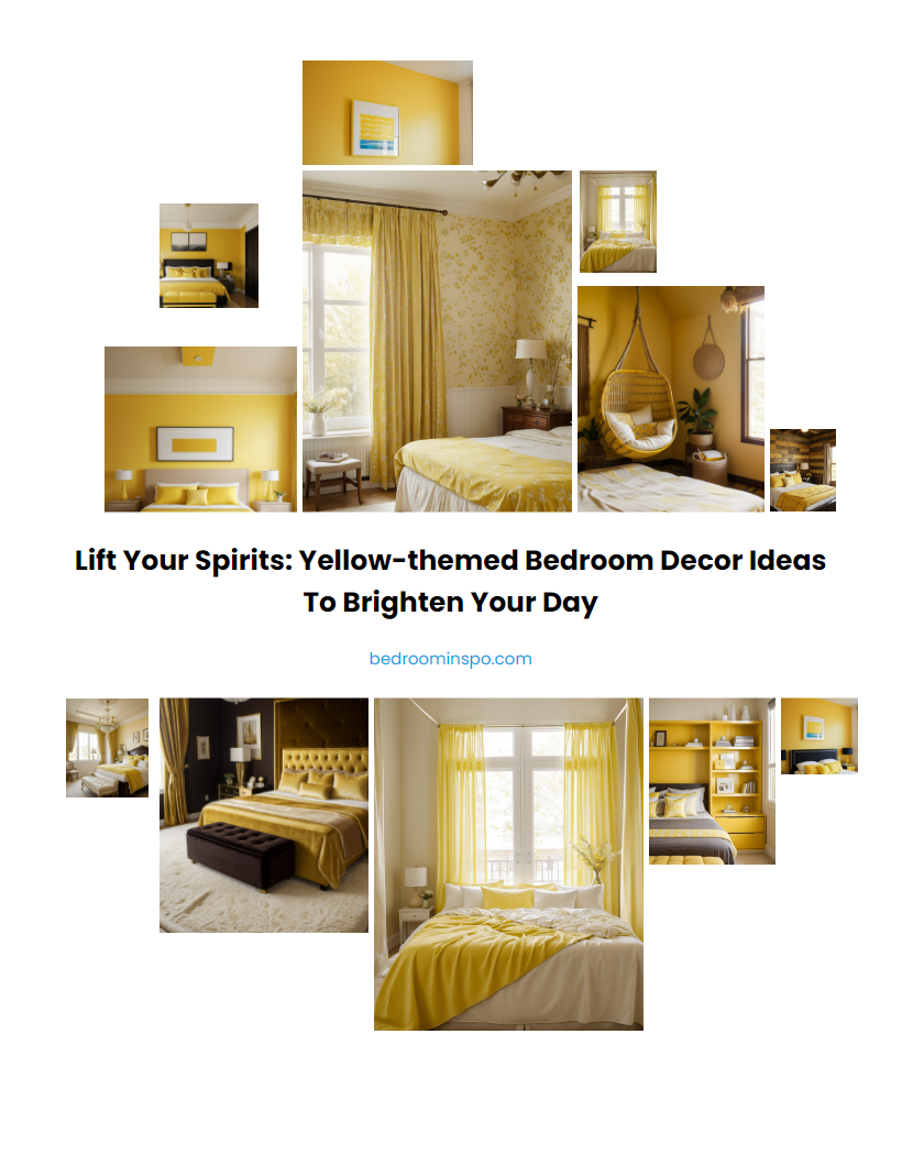 Lift your spirits: Yellow-themed bedroom decor ideas to brighten your day