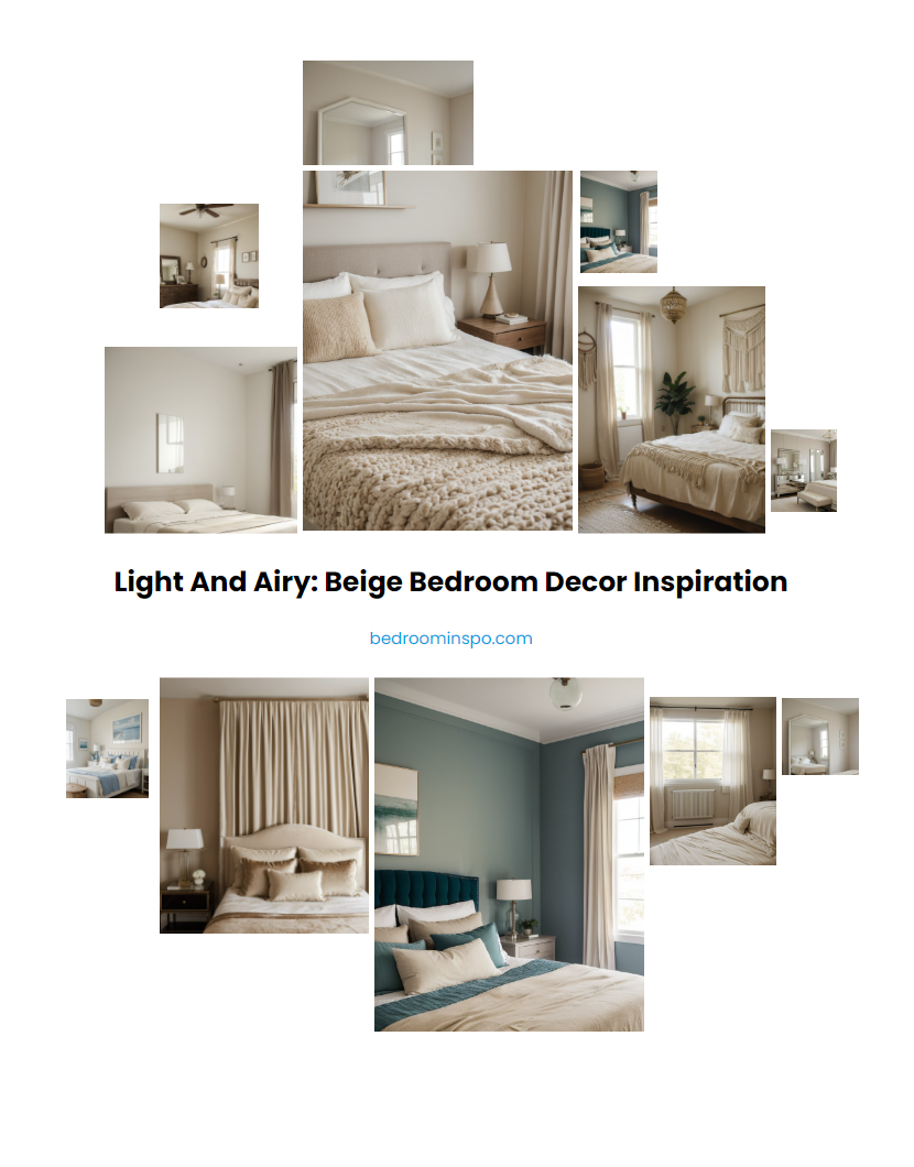 Light and Airy: Beige Bedroom Decor Inspiration