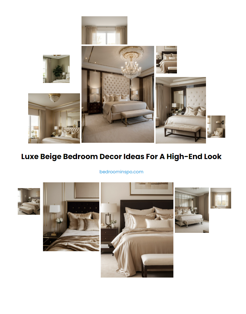 Luxe Beige Bedroom Decor Ideas for a High-End Look