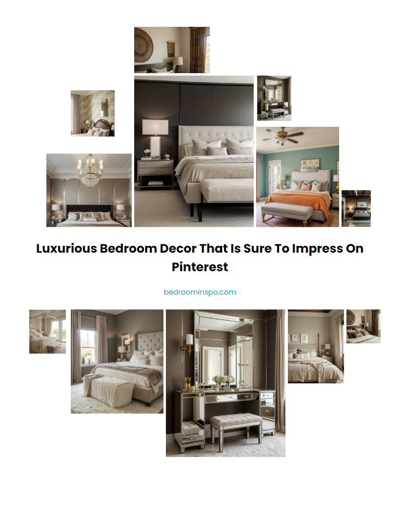 Luxurious Bedroom Decor that Is Sure to Impress on Pinterest