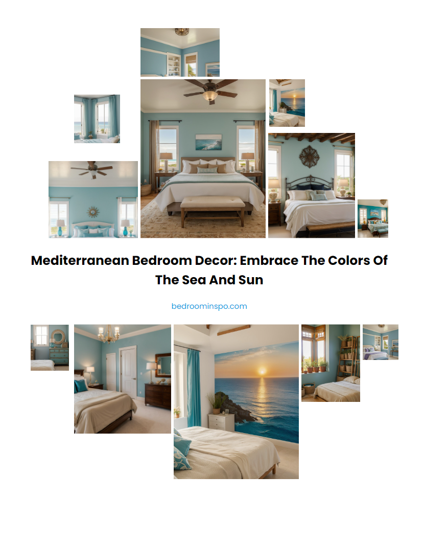 Mediterranean Bedroom Decor: Embrace the Colors of the Sea and Sun