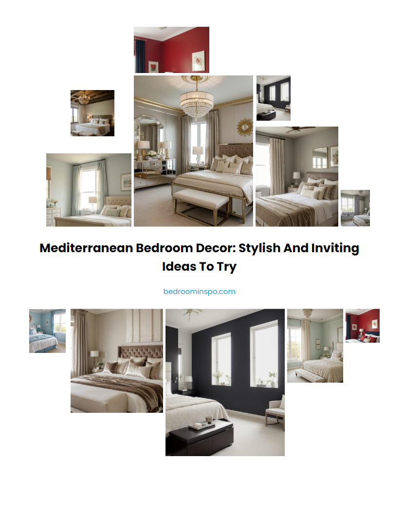 Mediterranean Bedroom Decor: Stylish and Inviting Ideas to Try