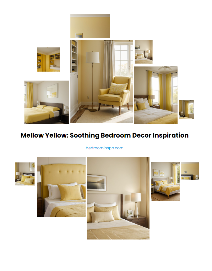 Mellow yellow: Soothing bedroom decor inspiration