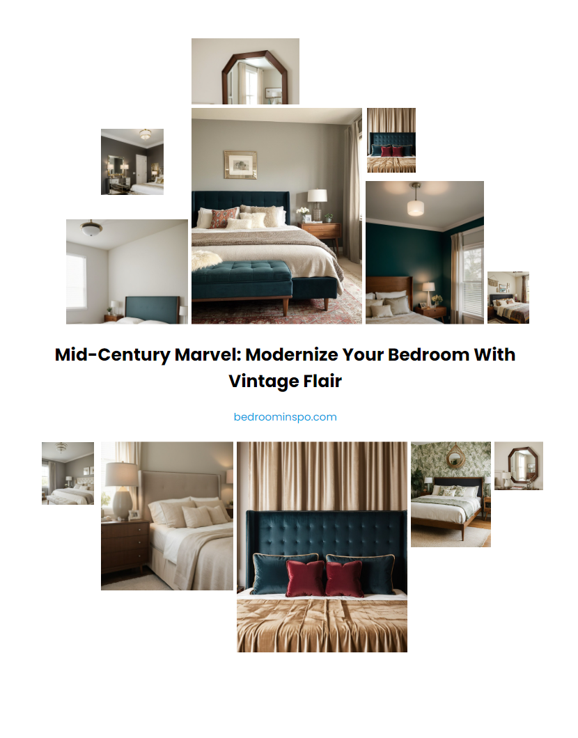 Mid-Century Marvel: Modernize Your Bedroom with Vintage Flair