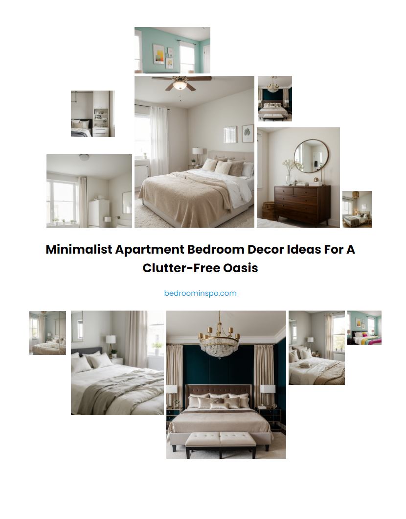 Minimalist Apartment Bedroom Decor Ideas for a Clutter-Free Oasis